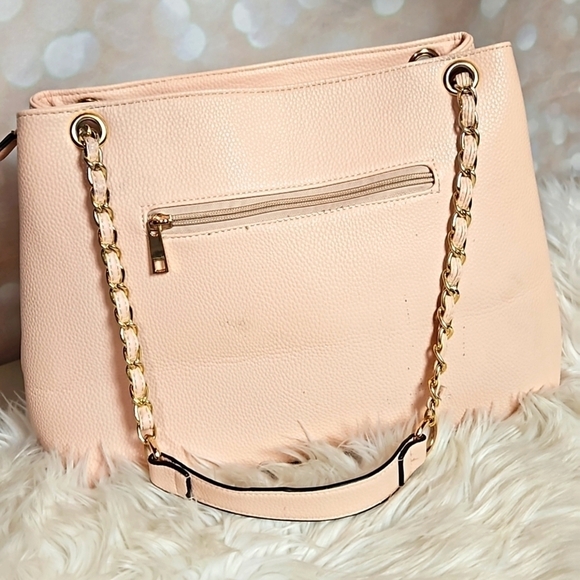 Unbranded Pink Shoulder Bag With Chain Straps - Picture 5 of 14